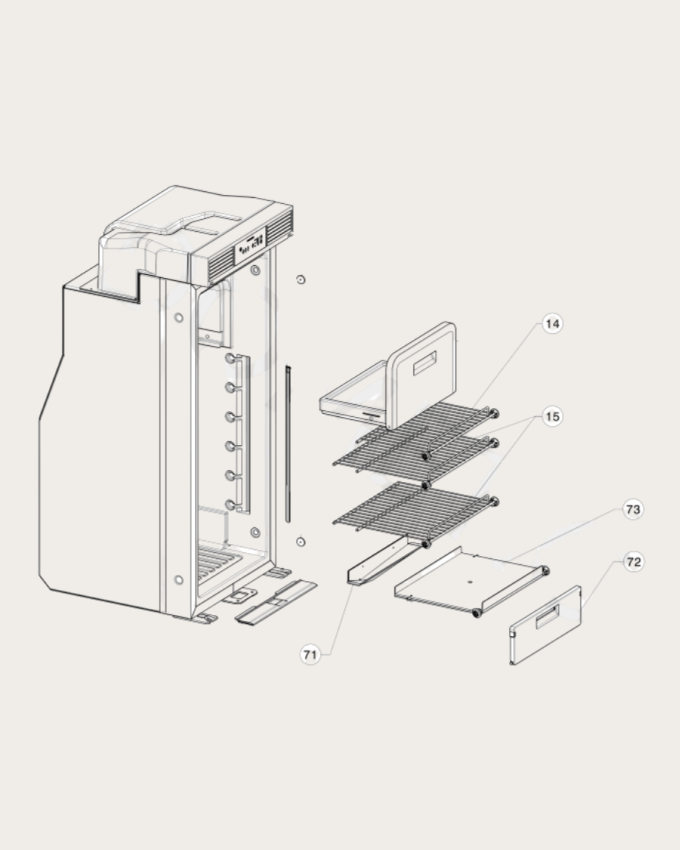 DOMETIC REFRIGERATOR SPARE PARTS- RECAMBIOS FRIGORÍFICO DOMETIC