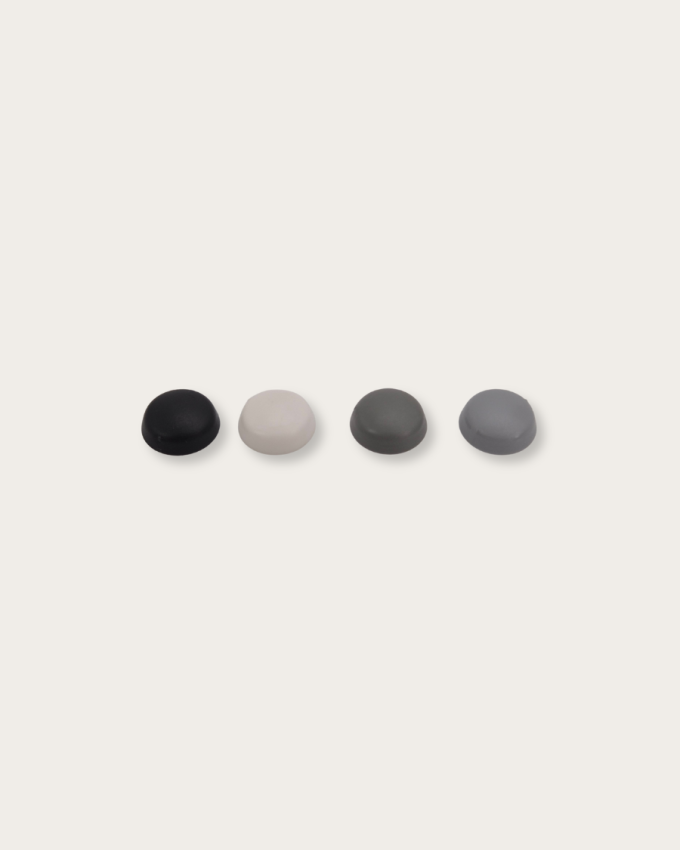 Tapones embellecedores para tornillos en 6 colores pack de 20 unidades – Screw cap covers in 6 colours pack of 20 units